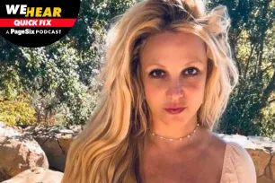 Britney Spears shows off a bruised foot after drama ensues at LA hotel