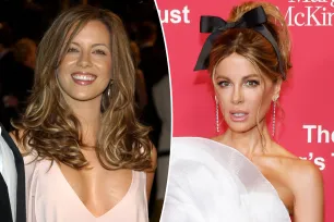 Kate Beckinsale shuts down plastic surgery rumors following her months-long hospital stay