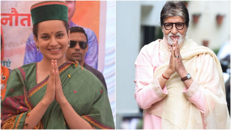 ‘After Amitabh Bachchan, if someone has received so much love…’: Kangana Ranaut compares herself to Big B, netizens say ‘best joke’