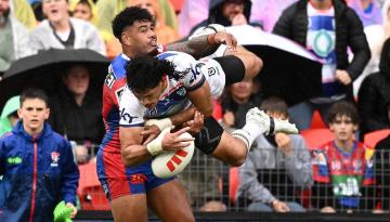 NRL: NZ Warriors coach Andrew Webster baffled by bunker's decision not to award penalty try in loss to Knights