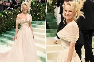 Pamela Anderson goes for Old Hollywood glamour at the 2024 Met Gala