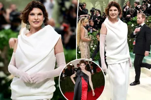 Linda Evangelista attends Met Gala for the first time in nearly a decade