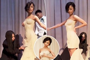 Tyla’s sand-covered Met Gala 2024 gown was chopped in half after the red carpet