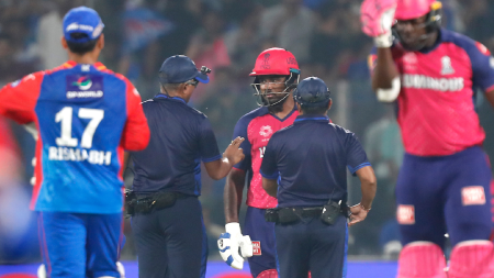 IPL 2024: Watch – Sanju Samson’s dismissal by TV umpire sparks controversy in DC vs RR match