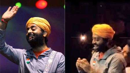 Arijit Singh clips nails during Dubai concert, surprised netizens find it ‘unprofessional’: ‘Crazy stuff!’