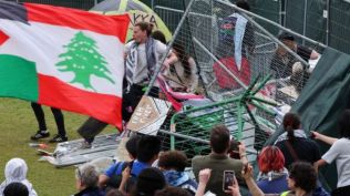 Police break up pro-Palestinian camp at Amsterdam university as campus protests spread to Europe