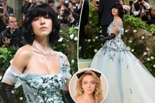 Sydney Sweeney transforms into gothic princess with black bob at 2024 Met Gala