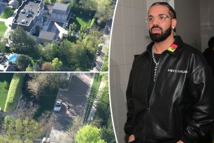 Drake’s security guard shot outside rapper’s $100M Toronto mansion