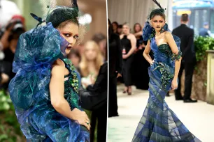 Zendaya channels high-fashion hummingbird on Met Gala 2024 red carpet