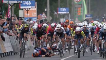 Paris Olympics: Kiwi cycle hope Campbell Stewart crashes heavily at finish of Tour de Hongrie opening stage