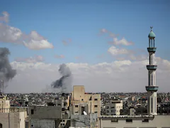 Israel Army Says Rockets From Rafah Again Target Key Gaza Crossing