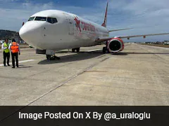 Boeing Passenger Plane's Front Tire Bursts Upon Landing In Turkey, No Casualties