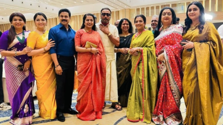 NCW member Khushbu Sundar, Suhasini Maniratnam and Jackie Shroff criticised for posing with Dileep: ‘Deeply triggering’