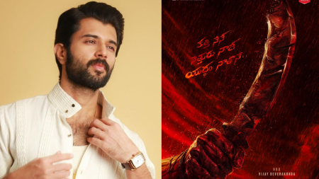 Vijay Deverakonda’s birthday gift to fans: Actor to star in Dil Raju’s pan-India rural actioner SVC 59, see blood-soaked poster