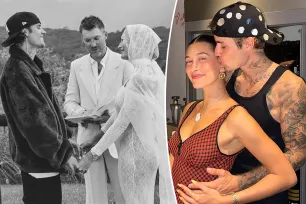 Justin and Hailey Bieber renew wedding vows before announcing pregnancy