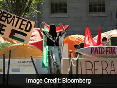 Harvard University Faces Off With Student Protesters As MIT Clears Camps