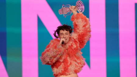 Nemo makes history as Eurovision’s first nonbinary winner; Switzerland claims victory for the first time since 1988