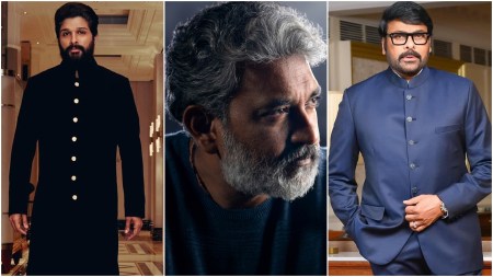 SS Rajamouli comes from Dubai to vote, Jr NTR waits patiently at polling both, Allu Arjun surrounded by security: Telugu celebs cast their votes. Watch