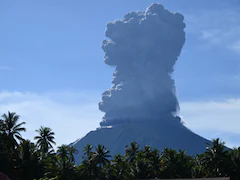 Indonesia's Mount Ibu Erupts Again, Sends Ash Tower 5 km Into Sky