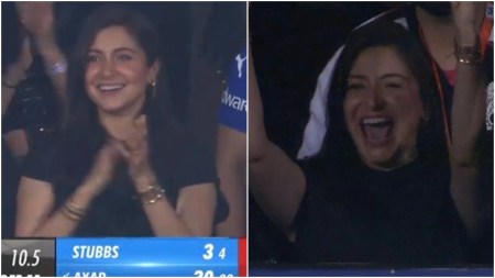 ‘Cheerleader’ Anushka Sharma folds hands in gratitude as Virat Kohli, RCB claim victory over DC in IPL 2024 match. Watch