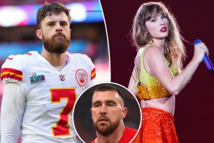 Travis Kelce’s teammate Harrison Butker slammed for sexist, anti-LGBTQ commencement speech quoting Taylor Swift