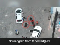 Israel Releases Video Showing Armed Men Near UN Marked Vehicles In Gaza