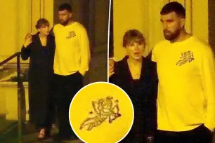 Fans freak out over Travis Kelce’s Cupid shirt during Taylor Swift date night in Lake Como, Italy