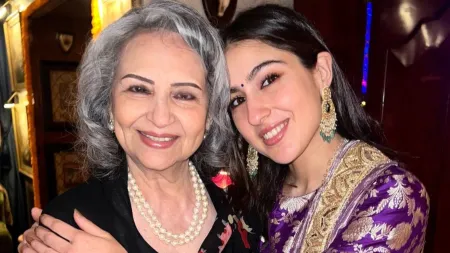 Sharmila Tagore recalls when Sara Ali Khan pranked Amitabh Bachchan, started making up words: ‘He said that’s not quite right’