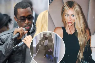 Aubrey O’Day reacts to video of Sean ‘Diddy’ Combs brutally assaulting Cassie Ventura in hotel