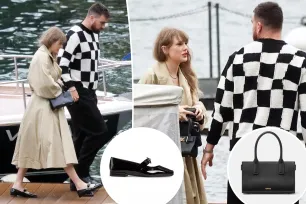 Taylor Swift doubles up on Versace accessories for Lake Como boat ride with Travis Kelce