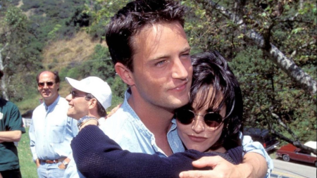 Courteney Cox says late Friends co-star Matthew Perry visits her: ‘I sense Matthew around for sure’