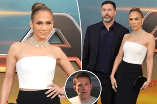 Jennifer Lopez walks ‘Atlas’ red carpet without Ben Affleck as split speculation grows