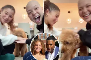 Michael Strahan shares sweet video of daughter Isabella playing with twin sister and dog amid brain cancer battle