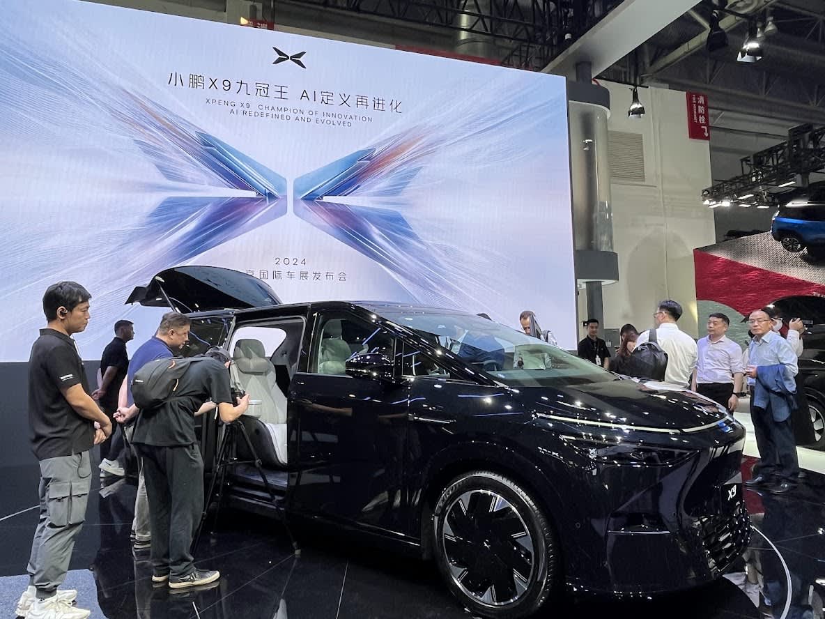 Chinese EV company Xpeng shares surge 13% after forecasting growth in car deliveries