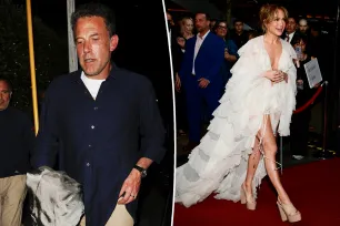 Ben Affleck spotted wearing wedding ring as he skips Jennifer Lopez’s second ‘Atlas’ premiere