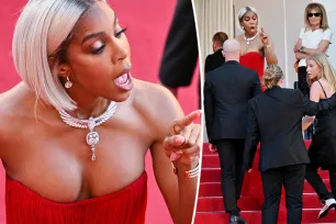 Lip reader reveals what Kelly Rowland said while scolding Cannes security guard