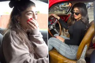 Teresa Giudice’s daughter Milania gets in car accident in her brand new Mercedes convertible