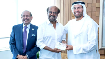 Rajinikanth granted UAE’s golden visa, the superstar says he is deeply honoured