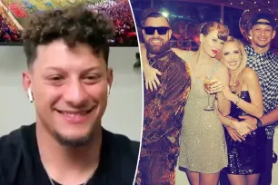 Patrick Mahomes wants ‘some of the credit’ for playing matchmaker for Taylor Swift and Travis Kelce