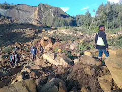 Massive Landslide Hits Papua New Guinea, Many Feared Dead