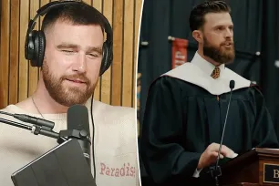 Travis Kelce finally reacts to teammate Harrison Butker’s homemaker speech