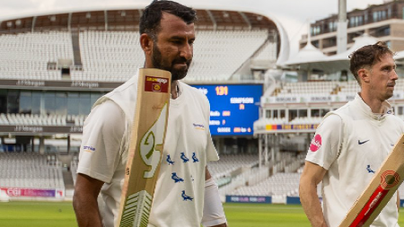 Cheteshwar Pujara scores 2nd century of the season for Sussex