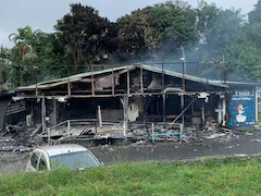 First Batch Of French Tourists Stuck In New Caledonia Evacuated