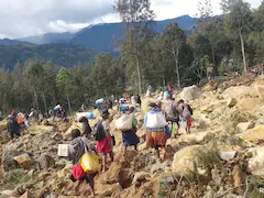 Over 2,000 People Buried Alive In Massive Landslide In Papua New Guinea