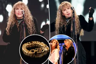 Stevie Nicks wears Taylor Swift’s ‘TTPD’ bracelet during BottleRock concert