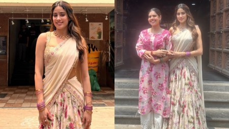 Janhvi Kapoor embraces her Tamil roots during Chennai visit for Mr and Mrs Mahi promotions. See pics