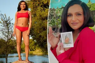 Mindy Kaling sizzles in red-hot bikini on Instagram: ‘Hot AF’