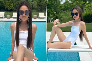 Vera Wang, 74, is ‘aging backwards’ in glam poolside swimsuit snap: ‘Eternal youth’