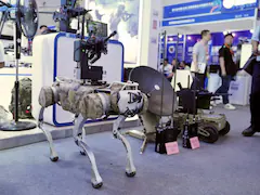 Chinese Military Unveils Rifle-Mounted Robot Dog