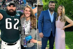 Jason Kelce’s wife, Kylie, gets into screaming match with fan after politely declining photo